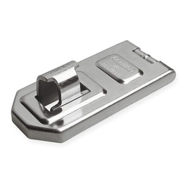 Discus Hasp, Fixed, Natural, 4-3/4 in. L