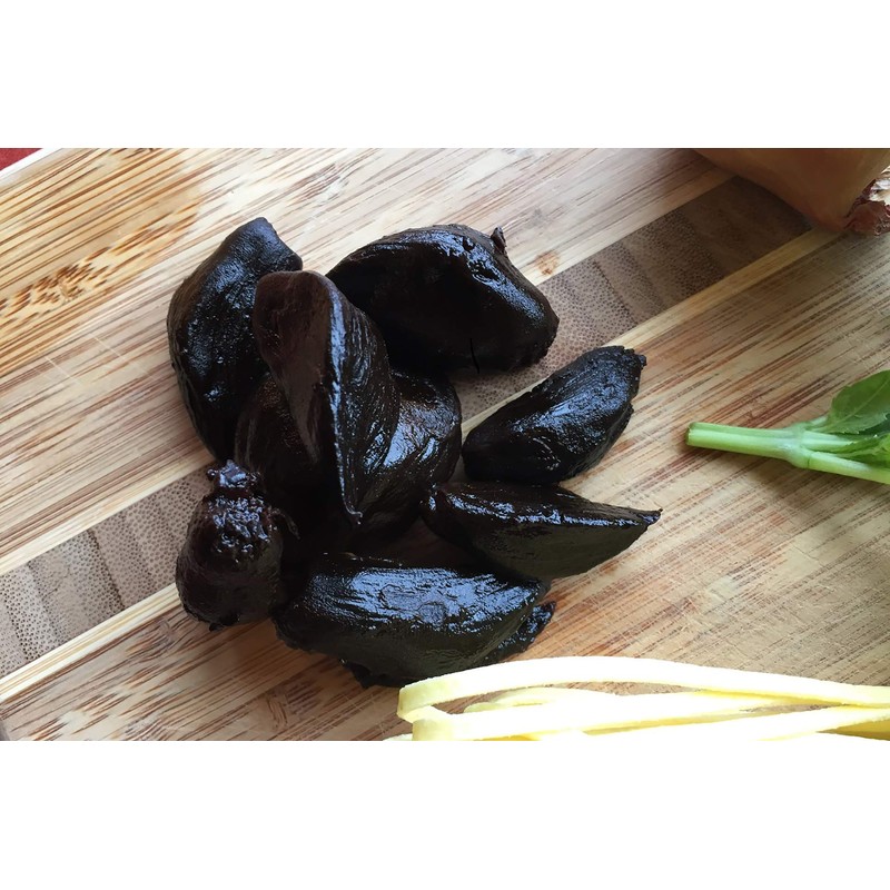 Organic Black Garlic Sea Salt Aged FULL 90 Days, Vegan,