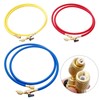 Refrigerant Charging Hose with Ball Valves HVAC Hoses 1/4'' SAE