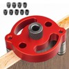 Woodworking Center Finder Kit, Vertical Self Centering Dowel Jig, Drill