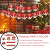 Christmas Tableware Set,16 Guests Christmas Decoration Disposable Dinnerware Set with