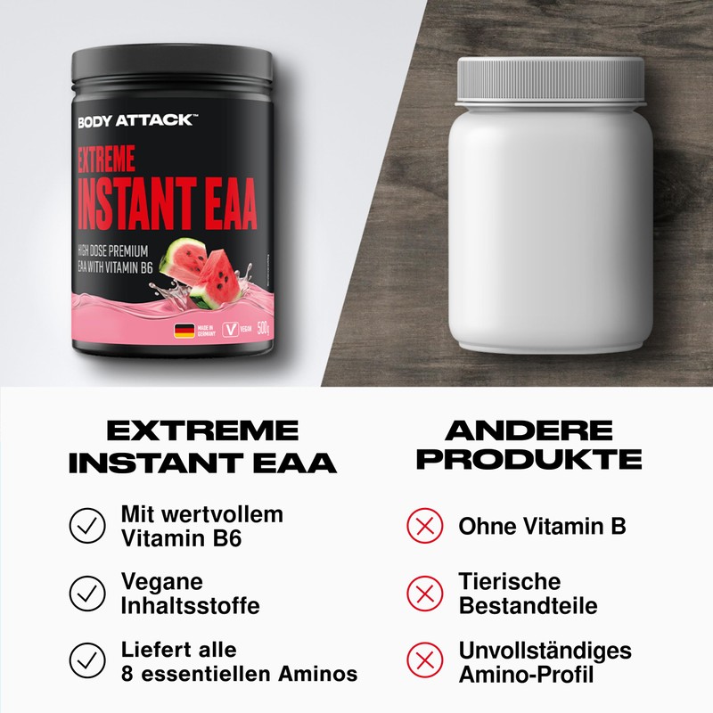 Body Attack Extreme Instant EAA Powder - Ice Tea Lemon,