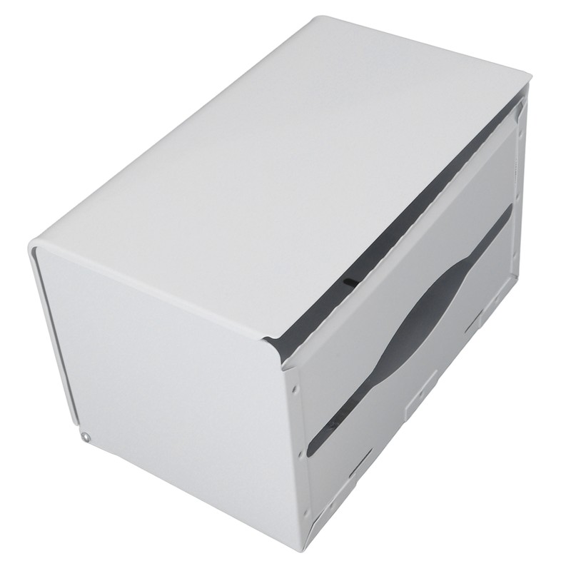 Toilet Paper Holder with Shelf Space Aluminum Waterproof Wall Mounted