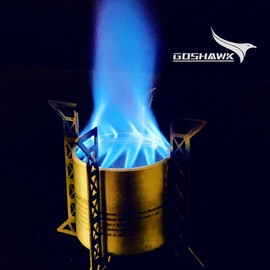 Goshawk Capillary Hoop Stove & Titanium Alloy Base for Outdoor Hiking Camping
