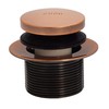 Westbrass D93-11 1-1/2" Coarse Thread Tip-Toe Bathtub Drain Plug Trim