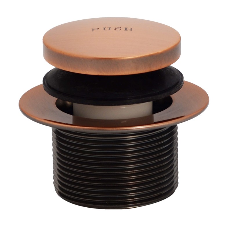Westbrass D93-11 1-1/2" Coarse Thread Tip-Toe Bathtub Drain Plug Trim