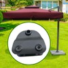 Fenteer Patio Umbrella Large Bracket, Outdoor Parasol Accessory Parasol Attachment