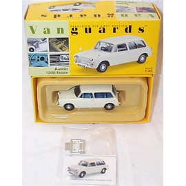 corgi vanguards snowberry white austin 1300 estate car 1.43 scale limited edition diecast model