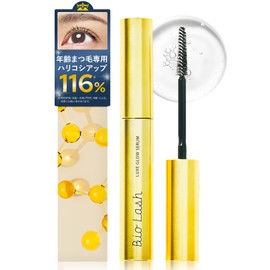 Bio Lash Eyelash Serum, Eyelash Serum [Specially for Age-Related Eyelashes], Hypoallergenic, Domestically Manufactured, 8 Additive-Free, Keratin-Infused Eyelash Serum, 0.21 oz (6.1 g)