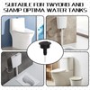 Dual Flush Toilet Push Button, Adjustable Toilet Flusher Button, Toilet