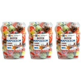 Dutch Napoleone Candy Collection - Total wt. 30(Oz), Include: 3 pck of Napoleone Dutch Candy Mix,