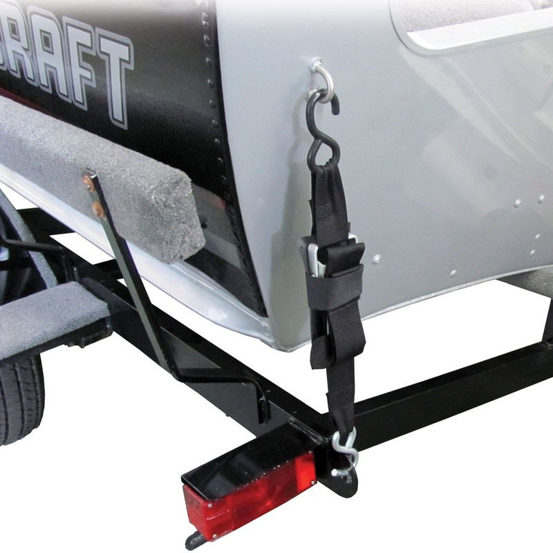 SMARTSTRAPS 500 Black 2" x 4' Transom Strap Marine Tie