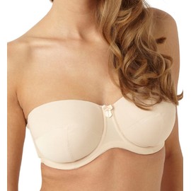 PANACHE Women's Evie Strapless Bra, Nude, 34GG