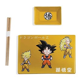 Just Funky Dragon Ball Z Chibi Styled Sushi Set with Chopsticks