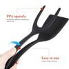 Alipis 2 in 1 Grip and Flip Spatula Tongs Egg