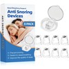Anti Snoring Devices(8 Pack),Silicone Magnetic Stop Snoring Solution,Snoring Devices for
