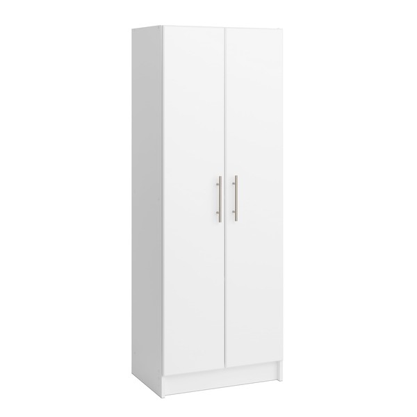 Prepac Elite Deep Storage Cabinet with Fixed and Adjustable Shelves,and