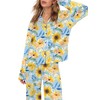 SHESHOW Silk Pajamas for Women Set Button Up 2 Piece