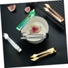 KICHOUSE 5pcs Stainless Steel Ice Tongs Multi-Purpose Dessert Tongs for