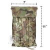 KRYDEX Tactical Hydration Carrier MOLLE Backpack Outdoor Panel for Vest