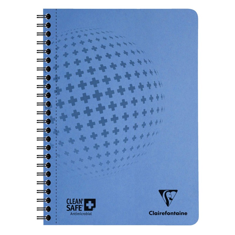 Clairefontaine 82562C Spiral Notebook Clean Safe 60 Sheets Micro-Perforated DIN