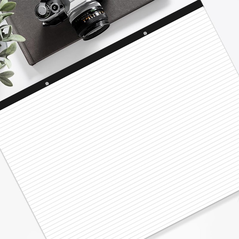 Yaridar Large Lined Paper Pad - 22" x 17" Ruled