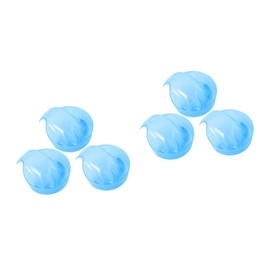 FOMIYES 2sets Nail Soak Bowl Kit Set Cuticle Remover Manicure Soak Nail Gel Remover Bowl 3pcs*2 Random Color