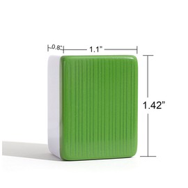 Mose Cafolo Professional Chinese Mahjong Game Set 146 Numbered Large Size Tiles with Carrying Travel Case, Complete Mahjong Tiles Set (Majiang, Mah-Jongg, Ma Jong)