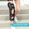 KD ROM Knee Brace: Hinged Post-Op Knee Brace for Arthritis,