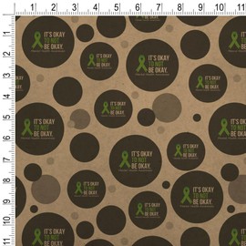 GRAPHICS & MORE Mental Health Awareness Its Okay Premium Kraft Gift Wrap Wrapping Paper Roll
