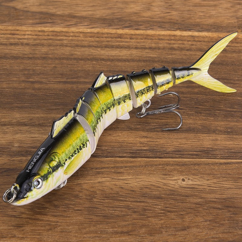 1 pcs Multi Sections Artificial Fishing Lure Bait Sea Fishing