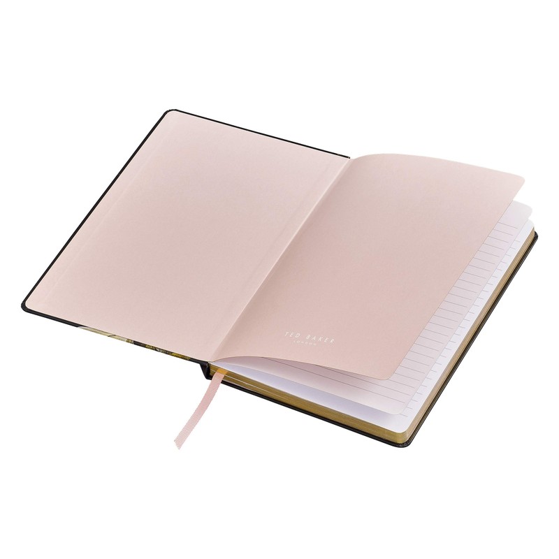 Ted Baker A5 Opal Black Notebook