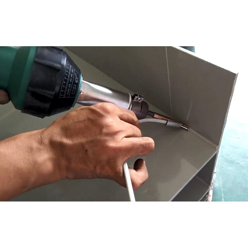 MASUNN Leister Round/Triangular Speed Welding Nozzle for Hot Air Welding