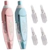 EUDUQ Refillable Retractable Correction Roller, Pack of 2 6 m