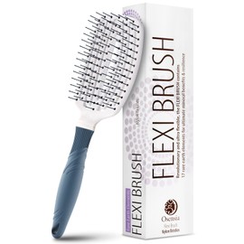 Osensia Detangling Brush for Curly Hair - Thick and Dry Hair Type. Travel Detangle Brush for Women, Men, and Kids.