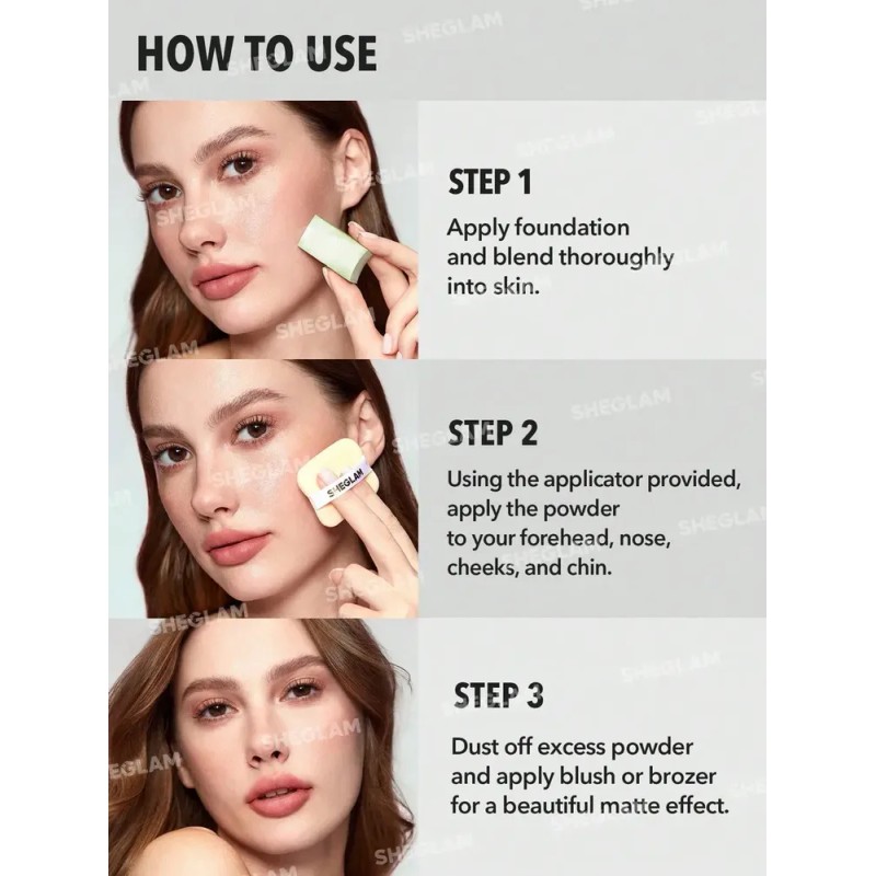 Sheglam Polvo Light Through Oil Control Acabado Mate Tono Nude