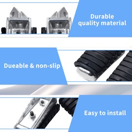 AHL Front footrest footrest for Yamaha XV535 VIRAGO 535 1988-2001 / Yamaha XV750 VIRAGO 750 1984-1998