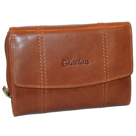 Golden Deer Leather Purse, Women's Long Purse with RFID Protection, Women's Mesh Design (Gladius 2021 Year Collection, L, Size Brown), brown, classic wallet