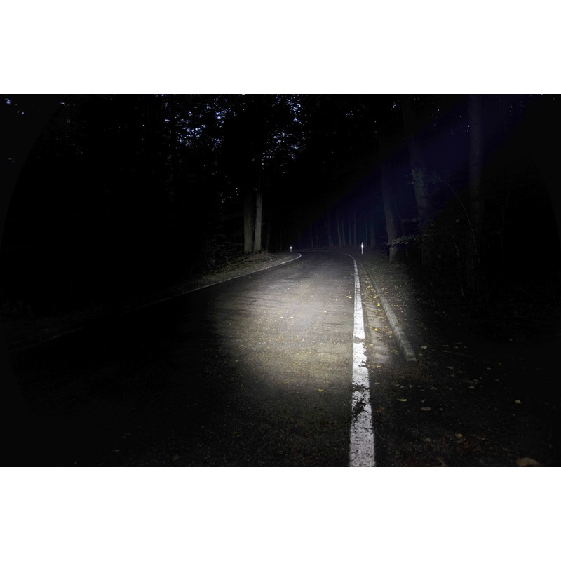 UNITEC Torch, Aluminium, Black, 24 x 12 x 4.5 cm