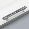 ESreake 4 Pack Crystal Glass Rhinestone Cabinet Pulls Knobs Handles,Modern