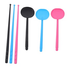 FOMIYES 2 Sets Vision Test Tool Handheld Optometry Tool Eye Exam Rod Eye Occluder Hand Pointers Abs Plastic Comfortable to Hold