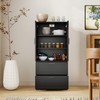 2 Door Tall Kitchen Pantry Storage, Collection Food Free Standing