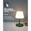 WEILAILUX Outdoor Battery Operated Table Lamp Waterproof, 4000mAh Cordless Table
