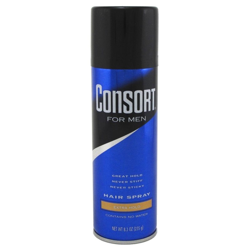 Consort For Men Hair Spray, Extra Hold 8.30 oz (Pack