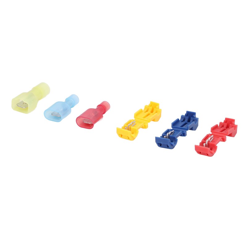T Tap Wire Connectors Insulated Quick Splice Disconnect Male Spade
