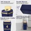 WSBArt Bathroom Trash Can with Lid 4 Gallon Trash Can