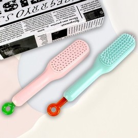 머리카락 엉킴방지 원터치 헤어브러쉬 헤어브러쉬 엉-WFHNZ81 Tangle-Free One-Touch Hair Brush Hair Brush Tang-WFHNZ81