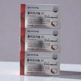 Vitamin Village Policosanol 30 tablets, 3 boxes 537244 / 비타민마을 폴리코사놀 30정 3박스 537244