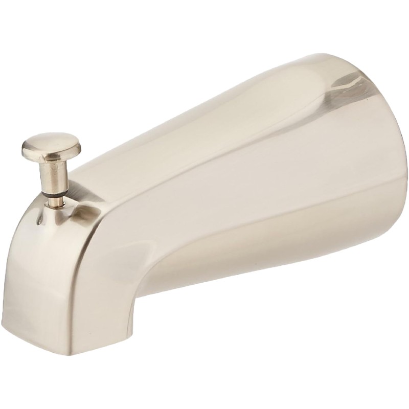 EZ-FLO 5 Inch Zinc Bath Tub Diverter Spout, 1/2 Inch