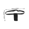 SAFIGLE 1Pc Essential Oil Waist Storage Pouch Durable Black Bottle